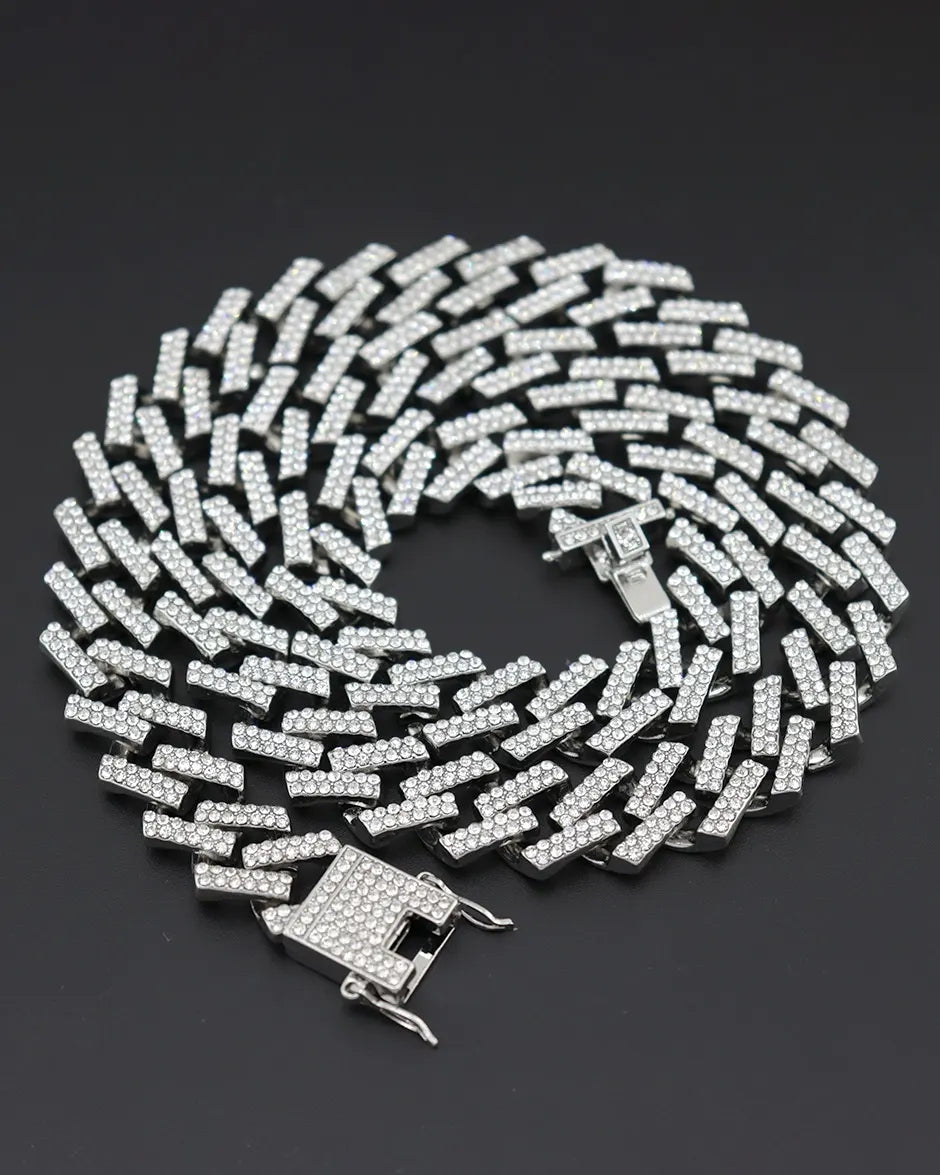 15mm rhombic Cuban link