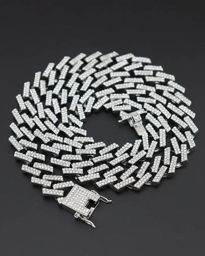 15mm rhombic Cuban link
