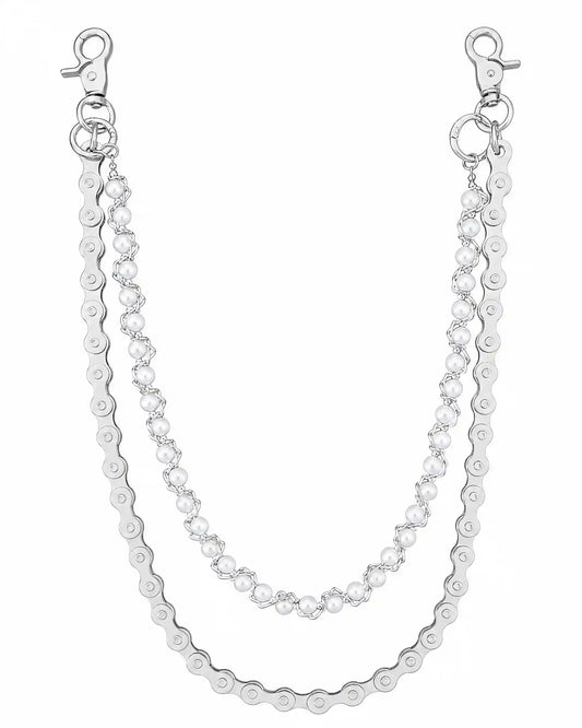 Silver Yard Double Chain