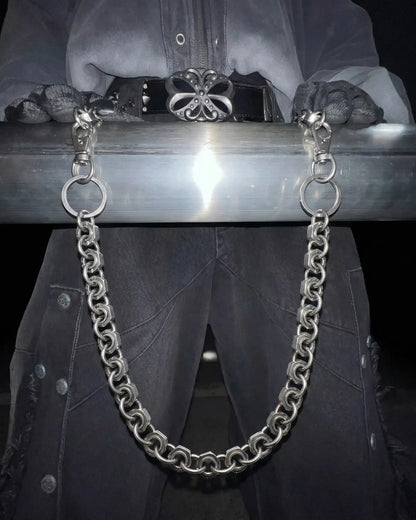 Nut locomotive wallet chain