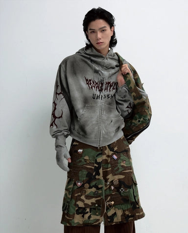 Ashen Reign  Distressed Hoodie