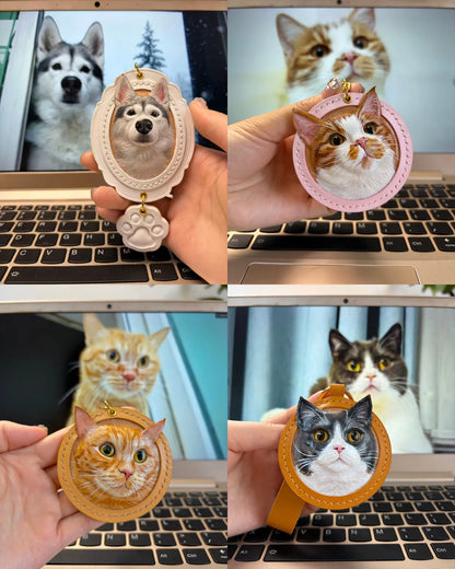 3D Stereoscopic Leather Engraving - Pet Accessories