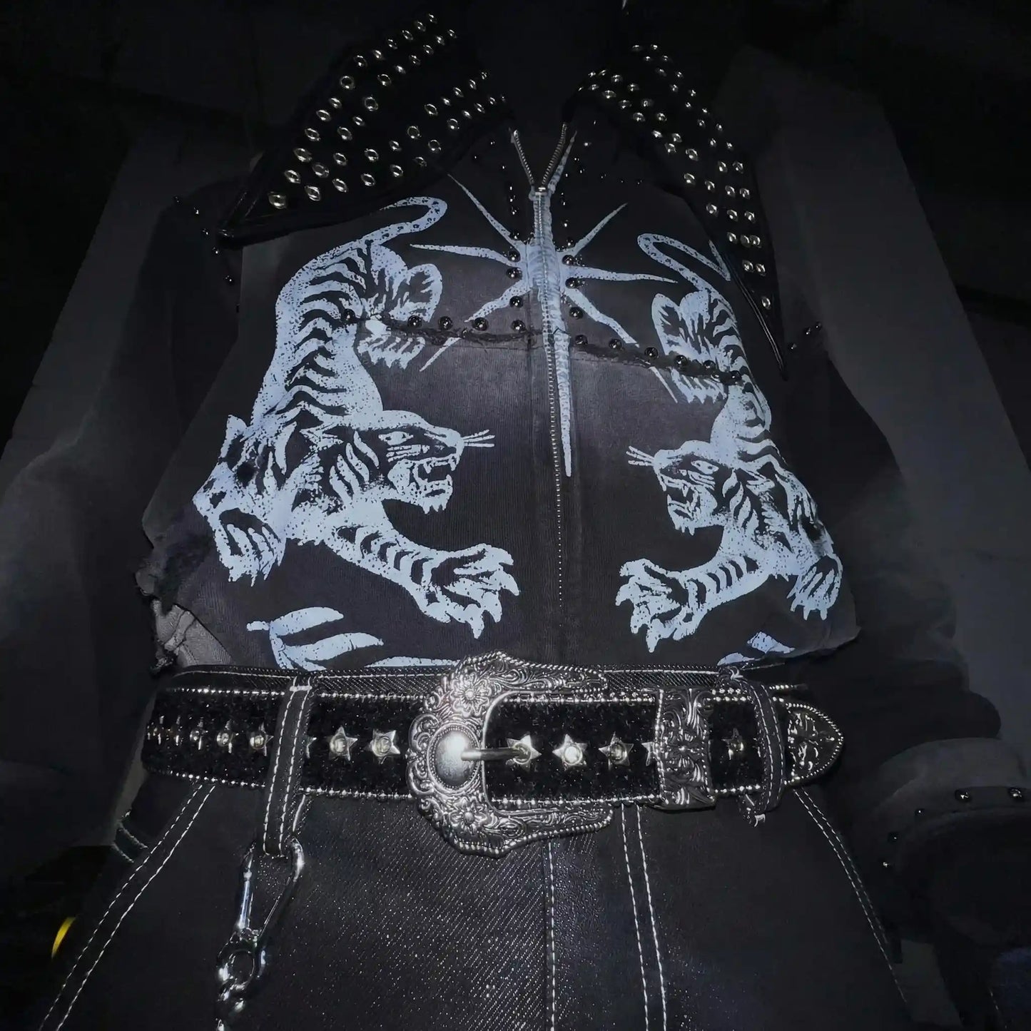 Galactic Western Studded Belt