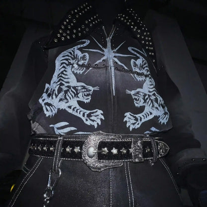 Galactic Western Studded Belt