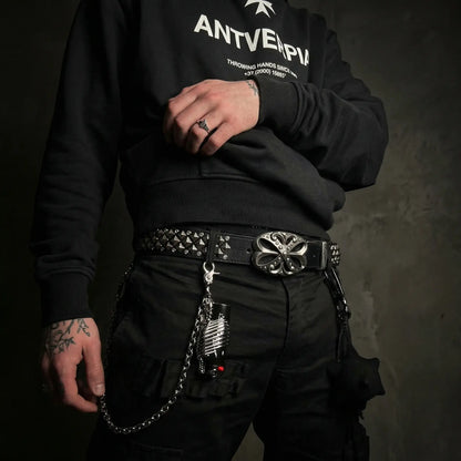 Gothic Rebel Rivet Belt