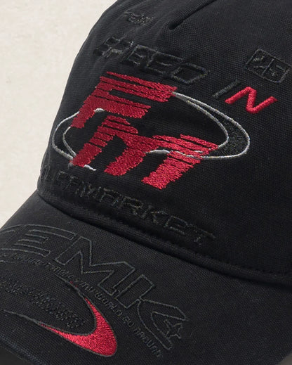 Checkered Flag Moto Cap