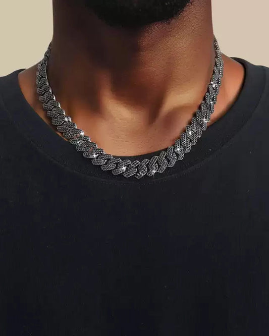 13mm rhombic Cuban chain