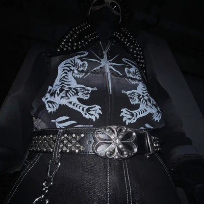 Gothic Rebel Rivet Belt