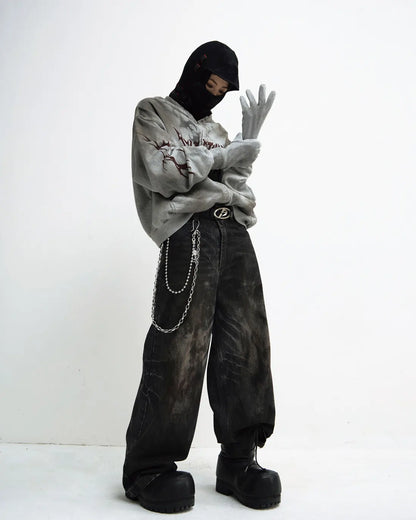 Ashen Reign  Distressed Hoodie