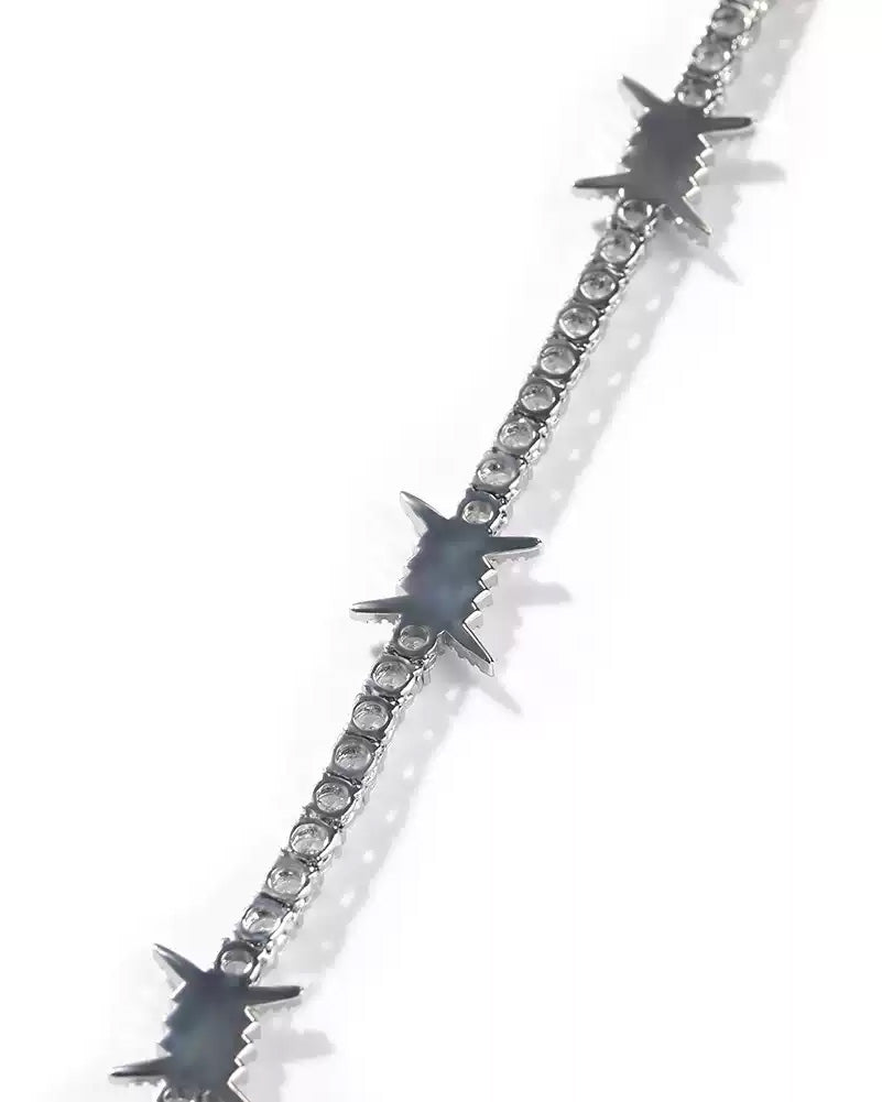 3.5mm Iced Fang Chain