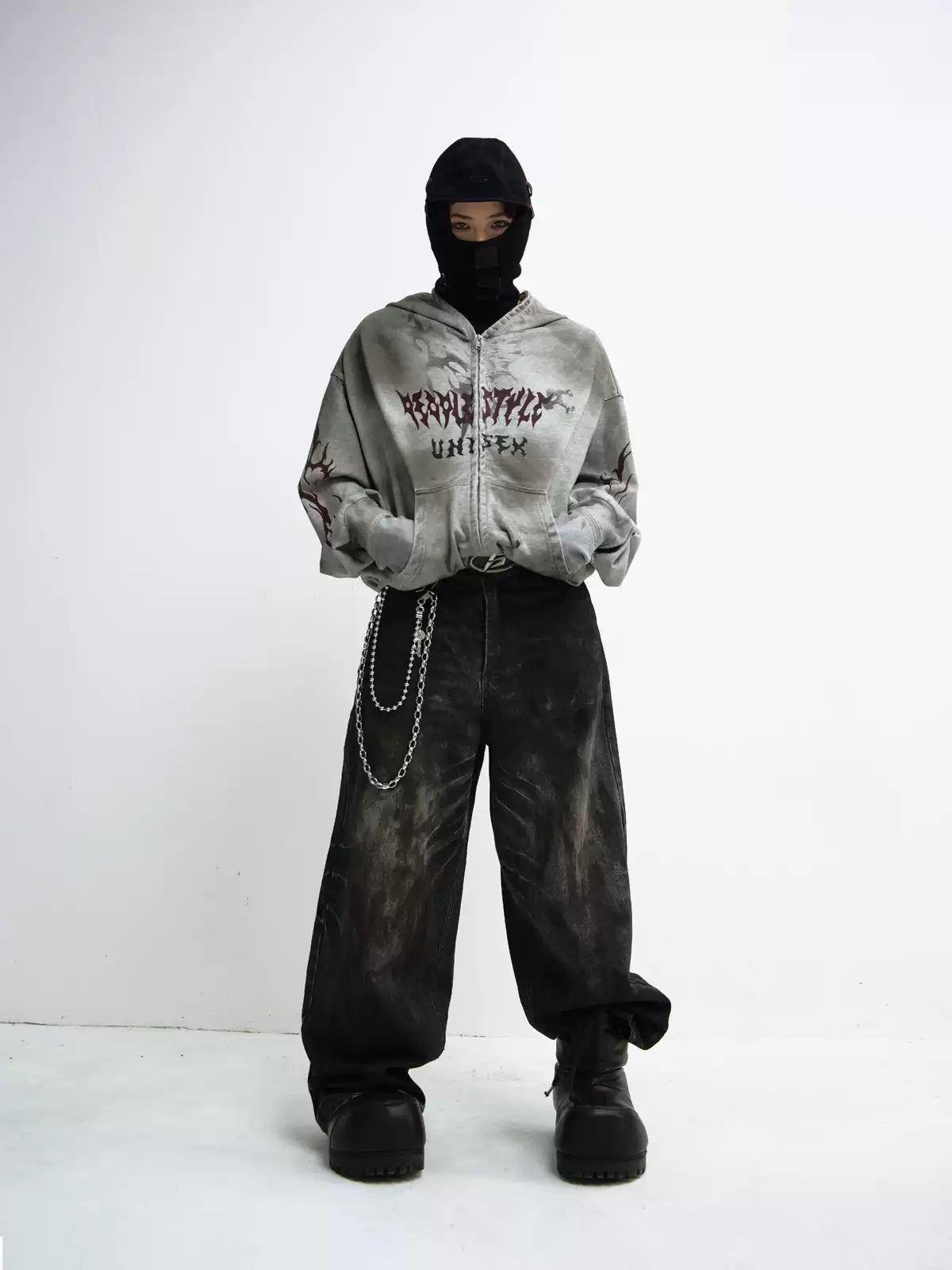Ashen Reign  Distressed Hoodie