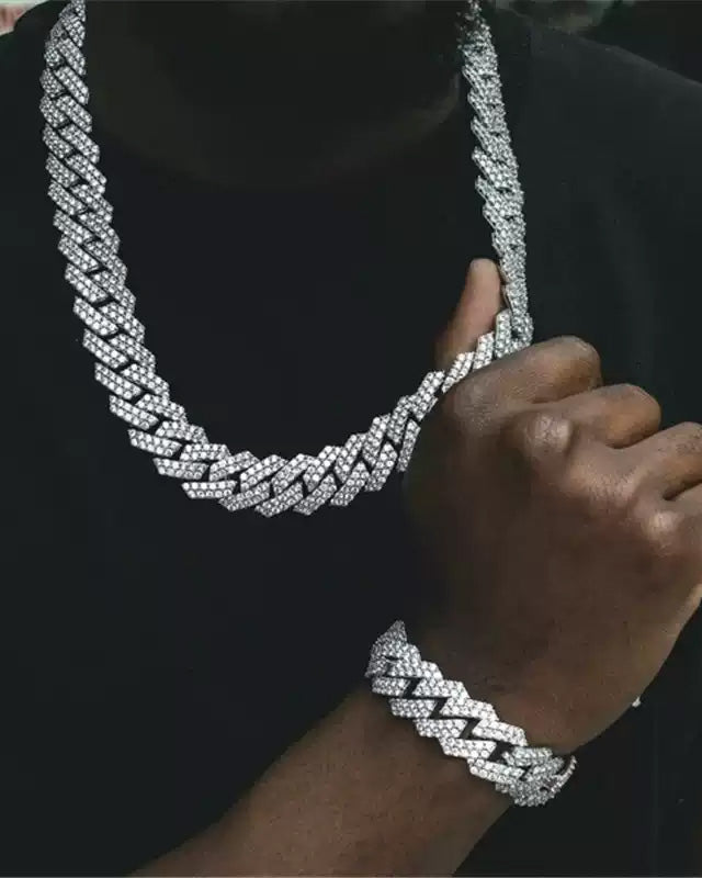 15mm rhombic Cuban link