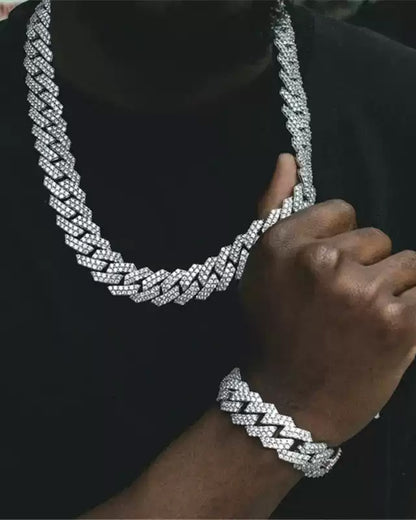 15mm rhombic Cuban link