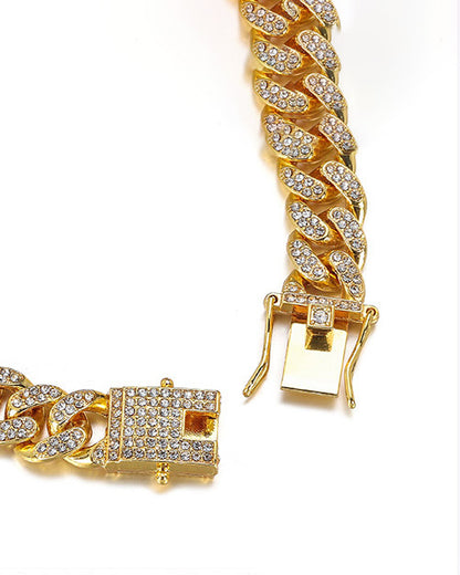 12.5MMFull diamond Cuban chain