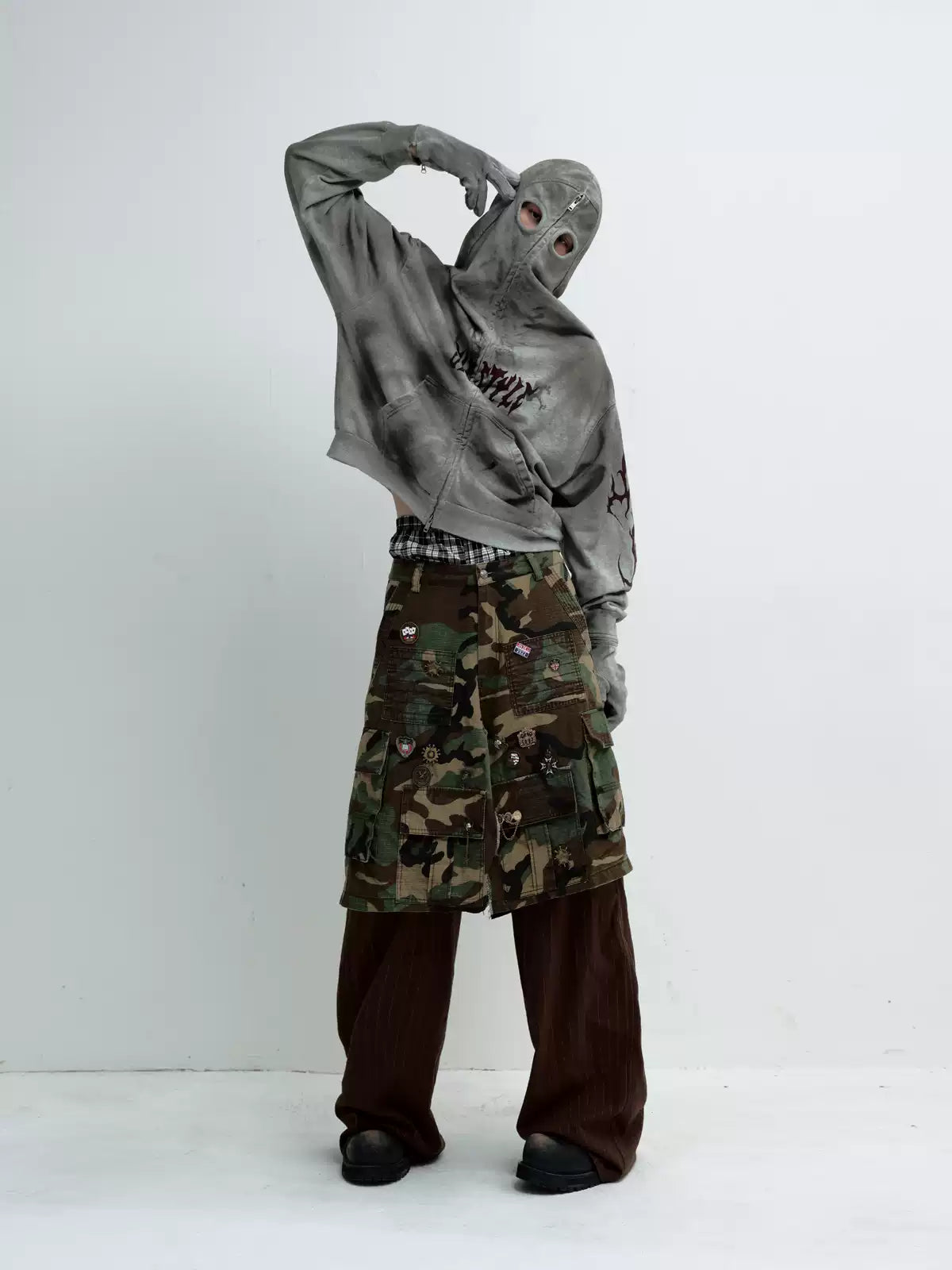 Ashen Reign  Distressed Hoodie