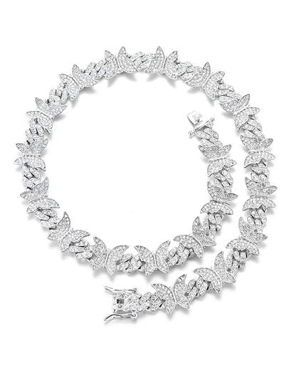 Luxe Butterfly Cuban  Link