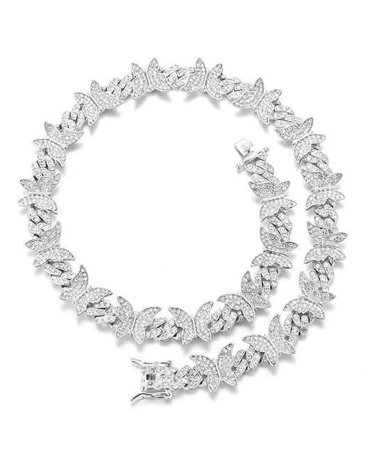 Luxe Butterfly Cuban  Link
