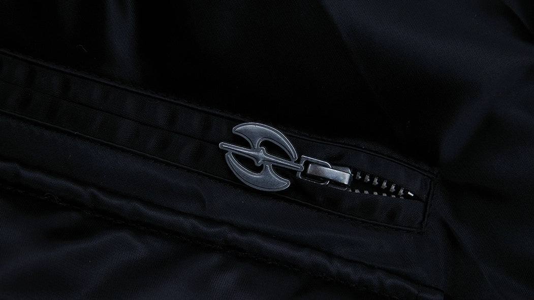 Camouflage hooded jacket