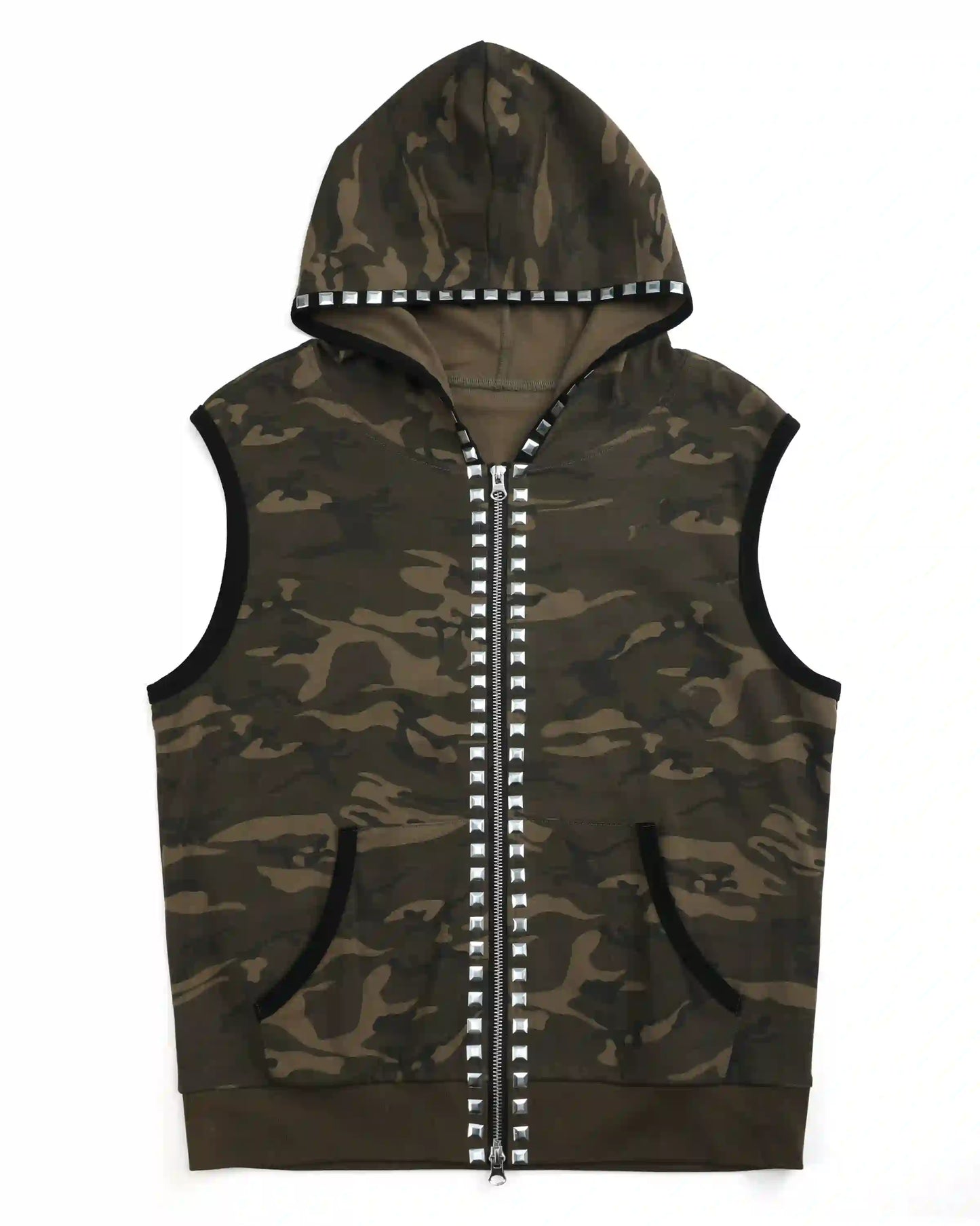 Stealth Punk Hooded Gilet