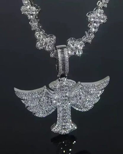 CROSS + WINGS CHAIN