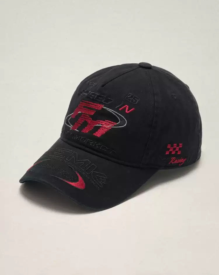 Checkered Flag Moto Cap