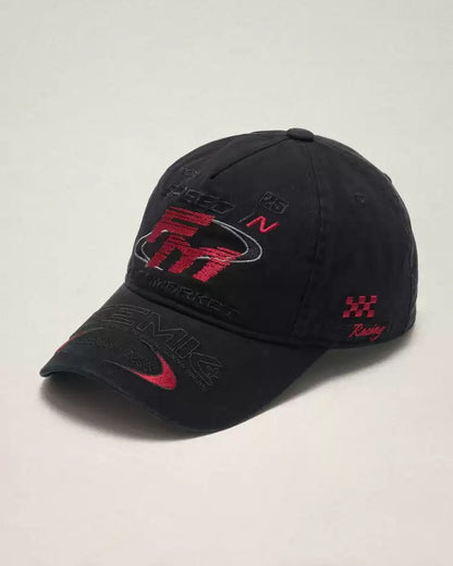 Checkered Flag Moto Cap