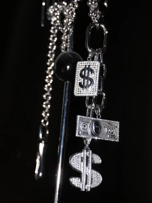 Money Talk Pavé Pant Chain