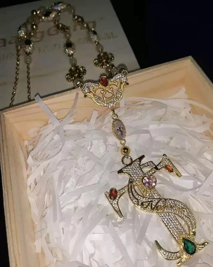 TS Crowned Sigil Necklace