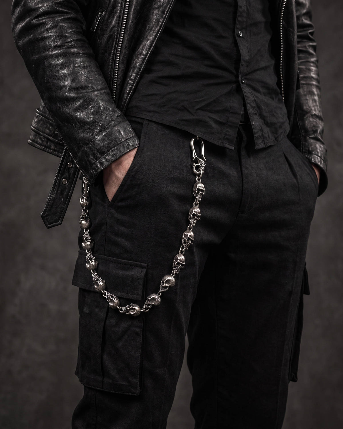 Dead Man's Throttle Skull Chain